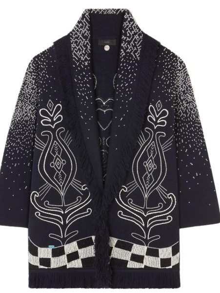 Affordable Women bead-embellished cardigan virgin-wool Alanui 0401